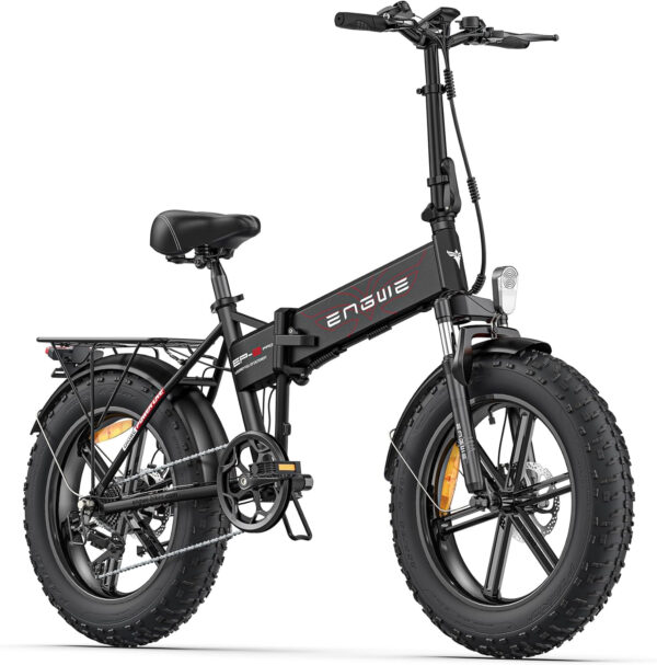 ENGWE EP-2 PRO E-Bike Elektrische Fiets Opvouwbare | 20''×4.0" Fat banden | 48V 13Ah Lithiumbatterij | Range 120KM | 7 Speed | 25KM/H