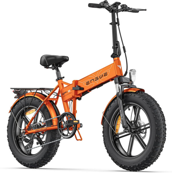 ENGWE EP-2 PRO E-Bike Elektrische Fiets Opvouwbare | 20''×4.0" Fat banden | 48V 13Ah Lithiumbatterij | Range 120KM | 7 Speed | 25KM/H - Afbeelding 10