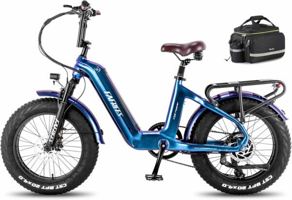 Fafrees F20 Master Elektrische Fiets, 20"*4.0" Fatbike, 48V/ 22.5Ah Batterij, Koolstofvezel ebike, Elektrische Mountainbike Voor Volwassenen, Bereik 70-130KM - Afbeelding 16