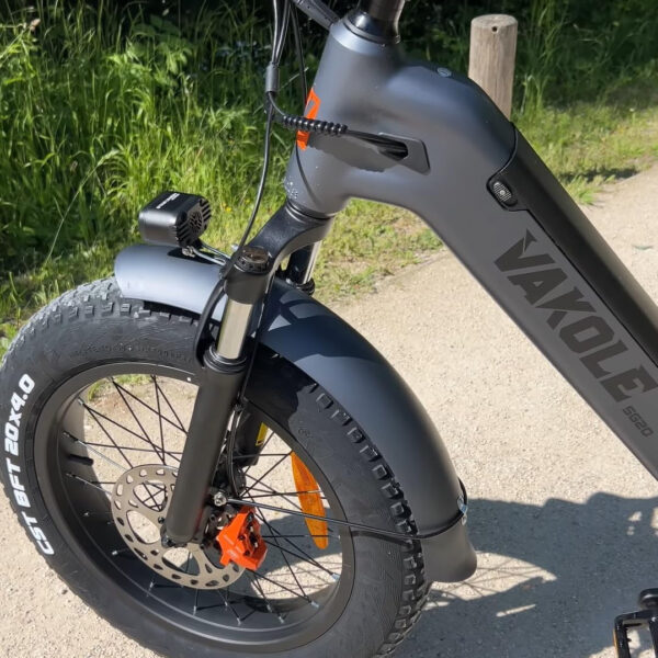 VAKOLE SG20 E-Bike Fatbike 20 inch met 48 V 15,6 Ah wisselaccu, bereik tot 110 km, 7 versnellingen e-mountainbike met app, elektrische fietsen voor heren en dames - Afbeelding 8